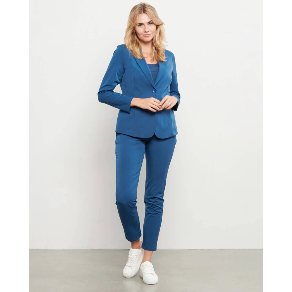 &Co Woman Top zonder mouwen Zomerse stijl Blue Dames
