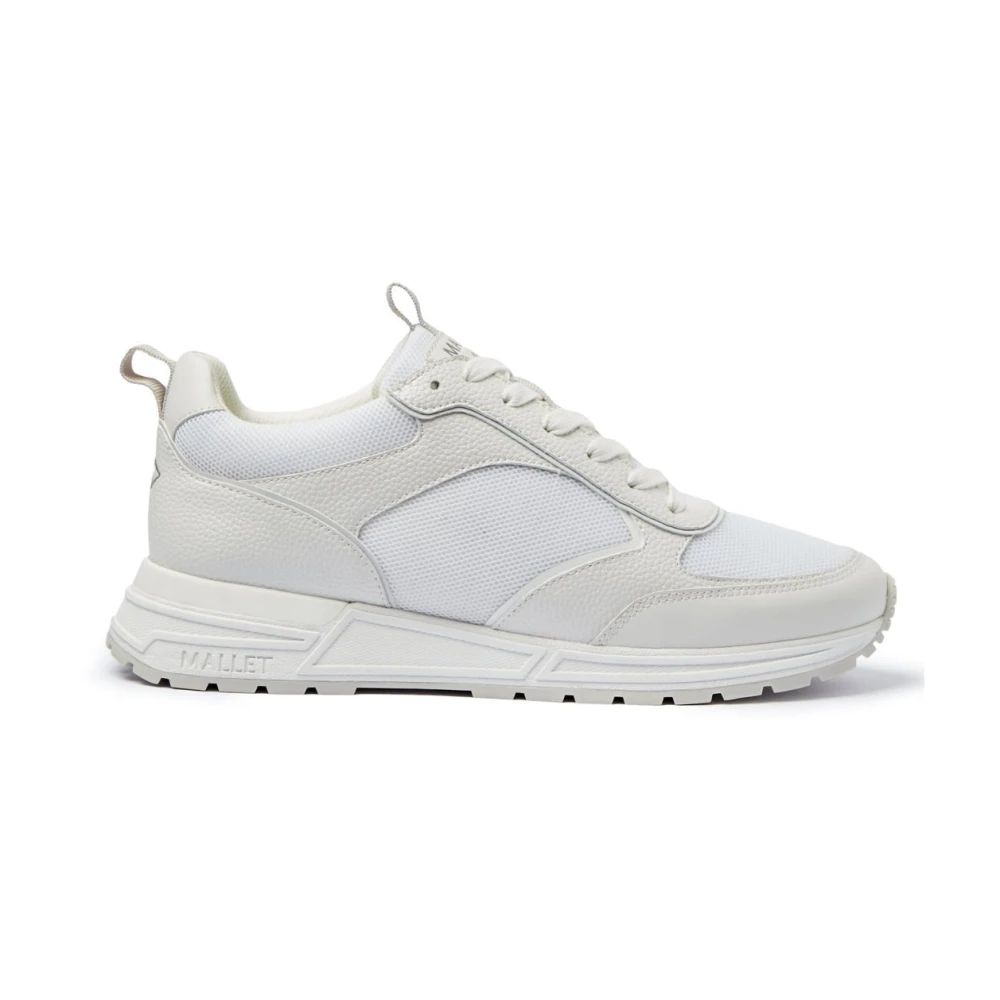 Mallet London Witte Triple Sneakers Heren Schoenen