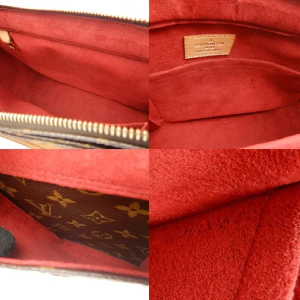 Louis Vuitton Vintage Pre-owned Canvas shoulder-bags Brown Dames