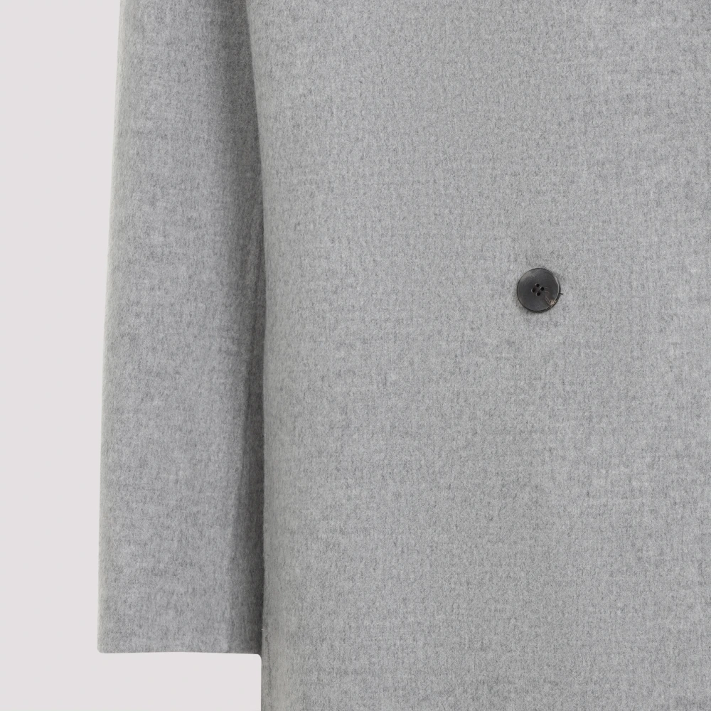 Fear Of God Paris Sky Relaxed Lapelless Blazer Gray Heren