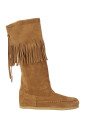 bottes-a-semelle-plate-et-semelle-interieure-en-cuir-avec-franges