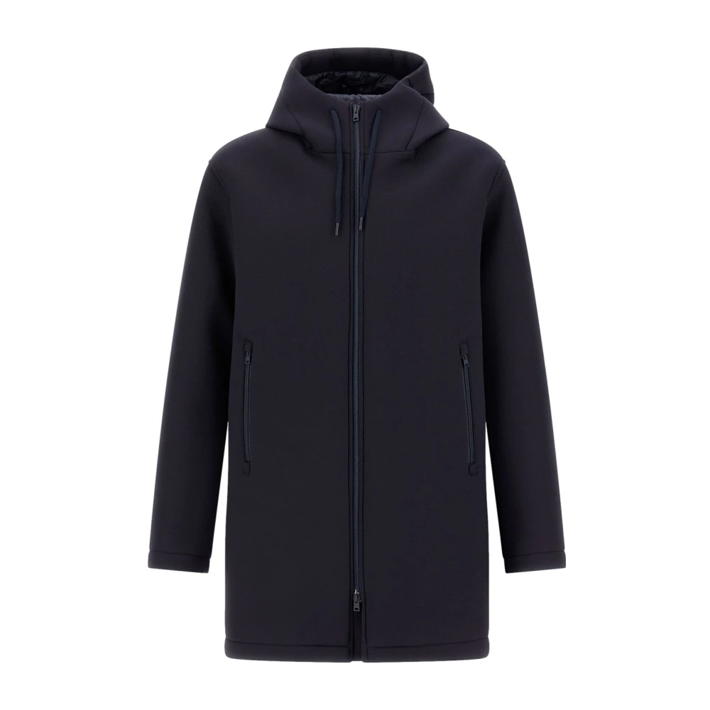 Herno Hombre Azul Abrigos, Talla: M