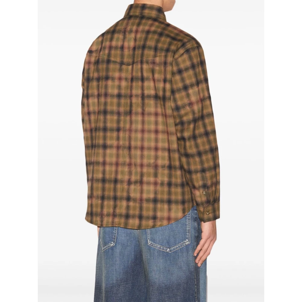 Isabel marant Bruine Shirts voor Mannen Aw24 Brown Heren