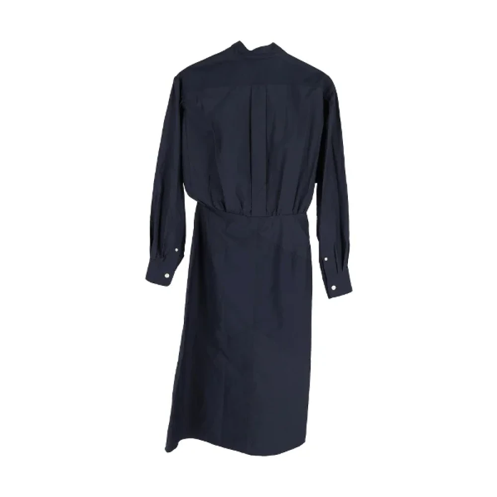 Isabel Marant Pre-owned Cotton dresses Blue Dames