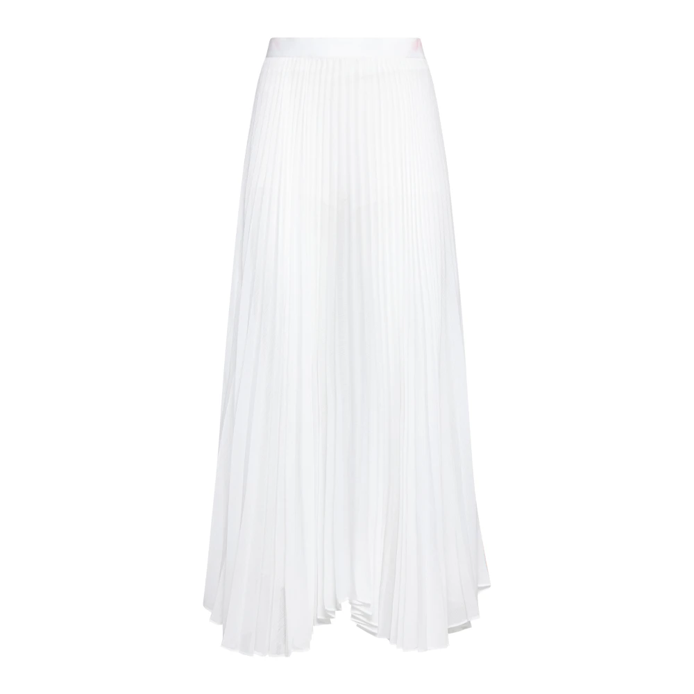 Alice + olivia Beige Rok met Geribbelde Crop Top Beige Dames