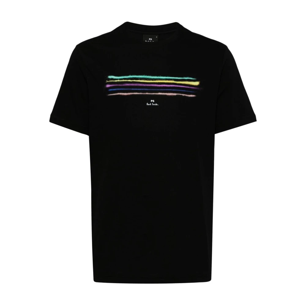 Paul Smith Zwarte T-shirts en Polos Black Heren