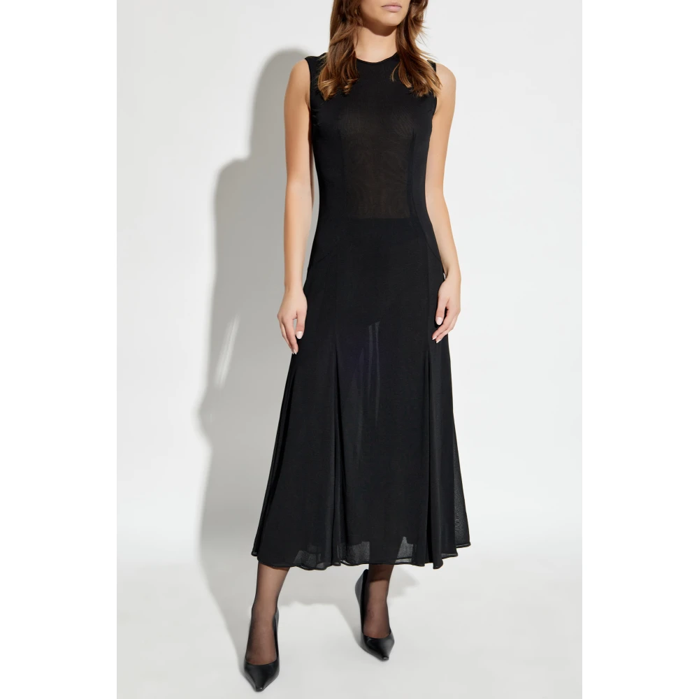 Dolce & Gabbana Mouwloze jurk Black Dames