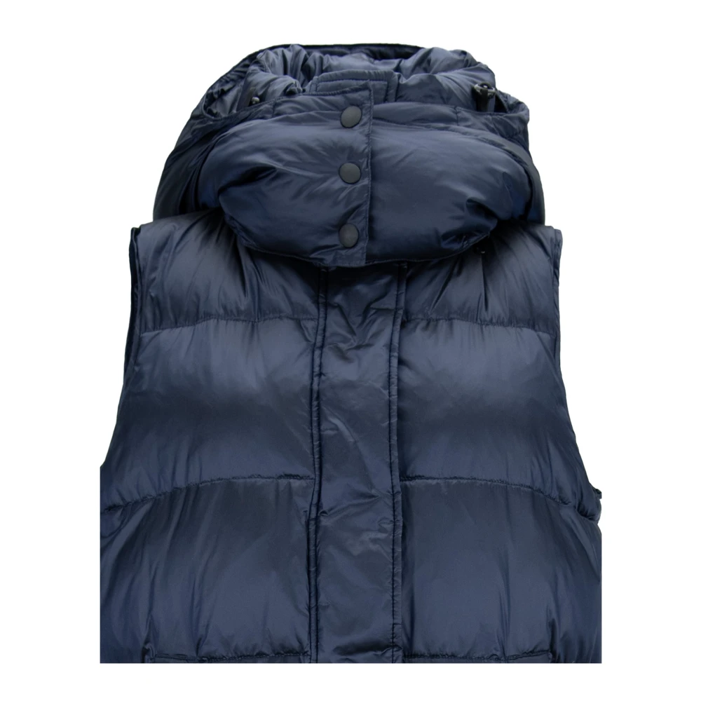 Canadian Classics Dames Hooded Rits Gilet Blue Dames