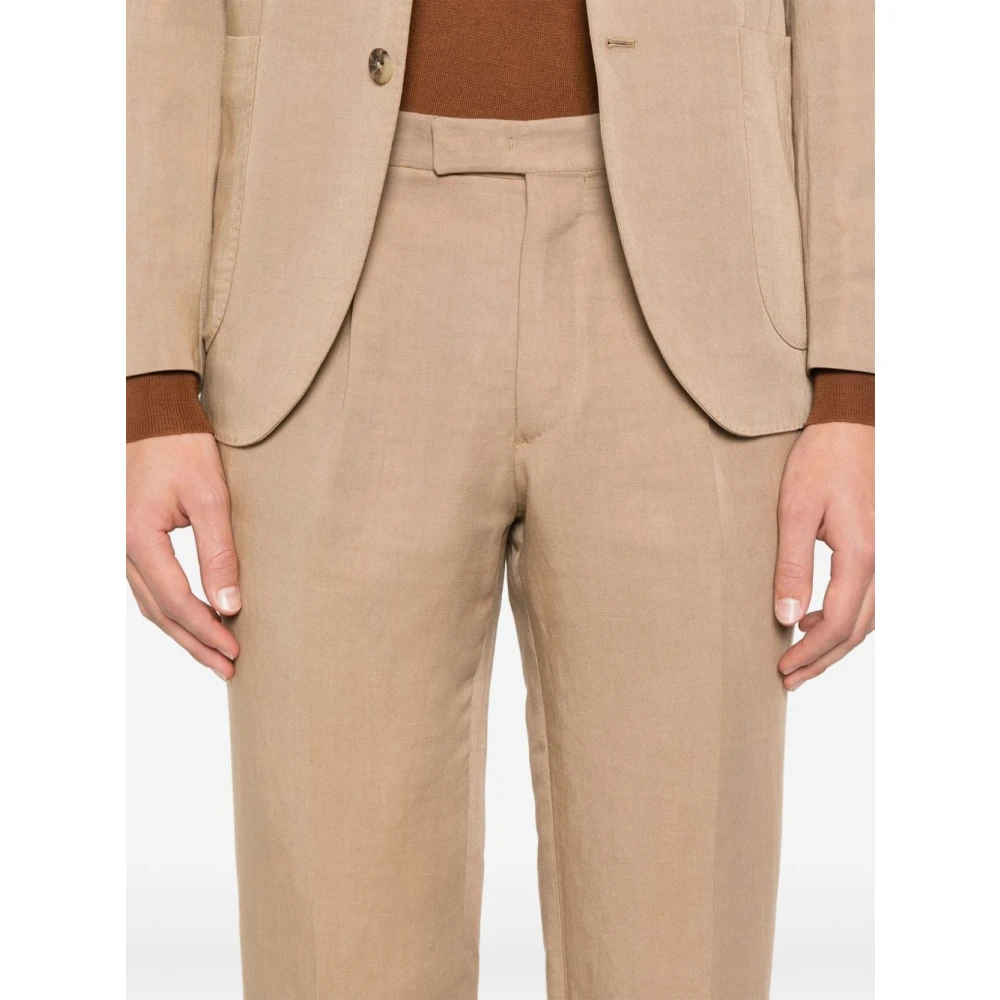 Boglioli Zwarte jurk voor mannen Beige Heren