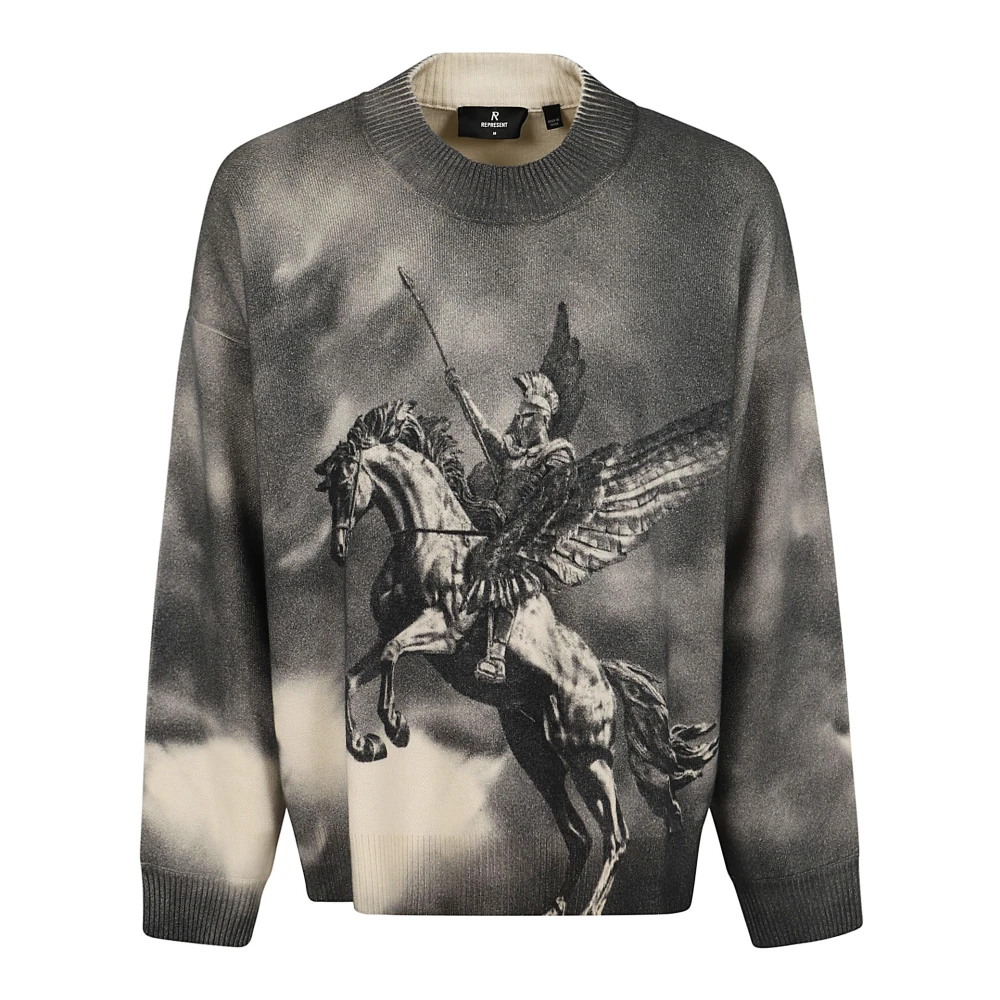 Represent Multicolor Trui Aw24 Multicolor Heren