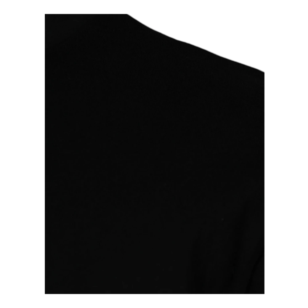 Dolce & Gabbana Zwart Grafisch Print Katoenen T-shirt Black Heren