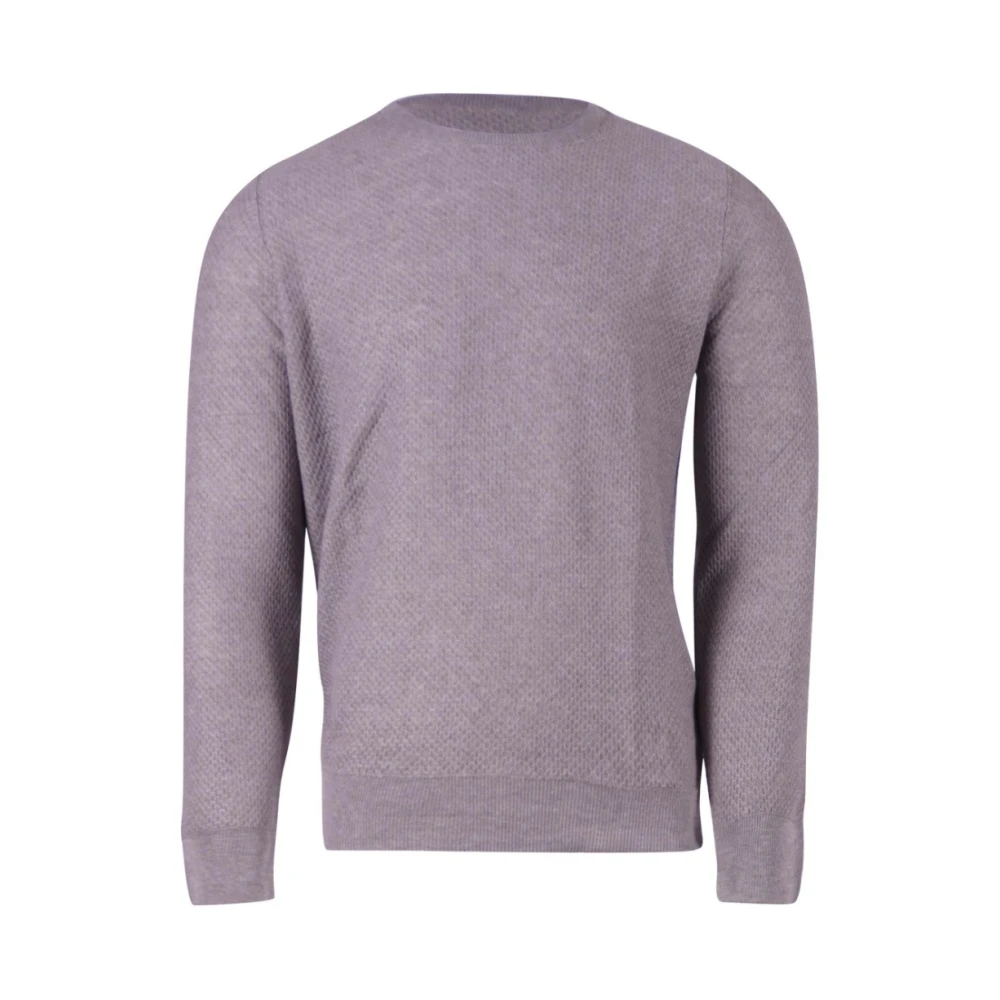 Gran Sasso Beige Sweatshirt Purple, Herr