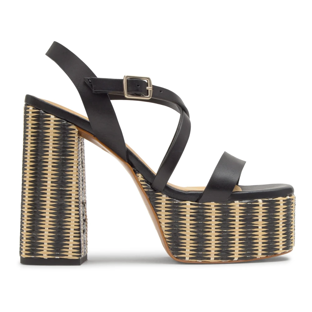 Castañer Women's Black High Heel Sandals, 7 Uk, Felisa Sandal