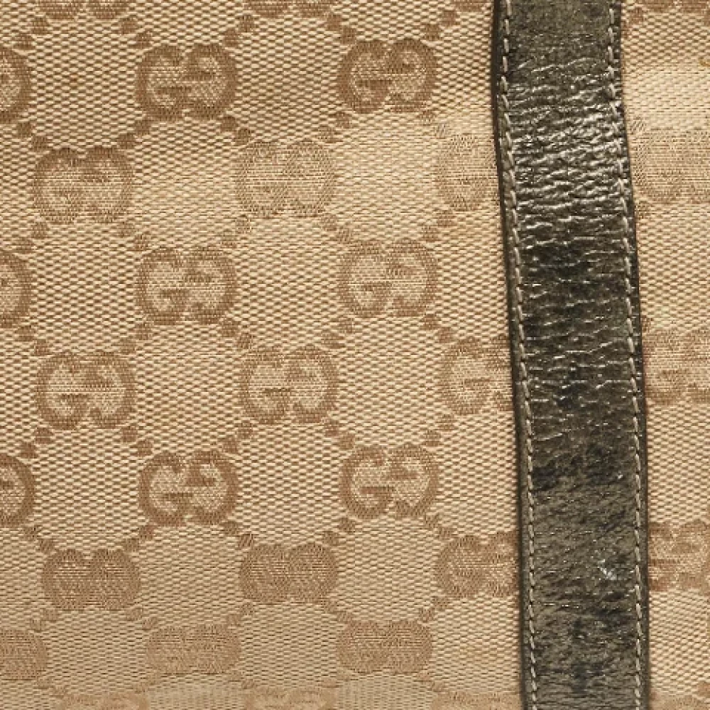 Gucci Vintage Pre-owned Canvas totes Beige Dames