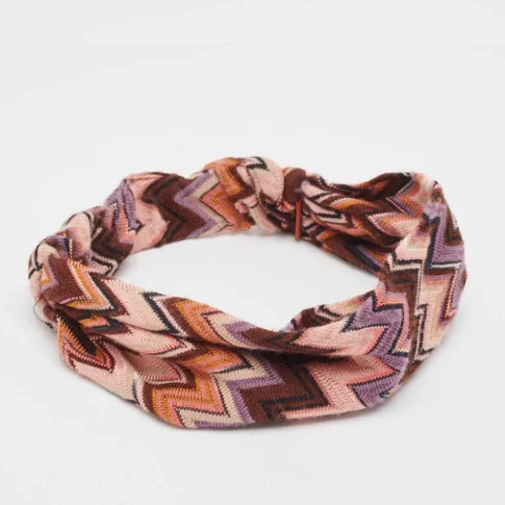 Missoni Pre-owned Fabric hair-accessories Multicolor Dames