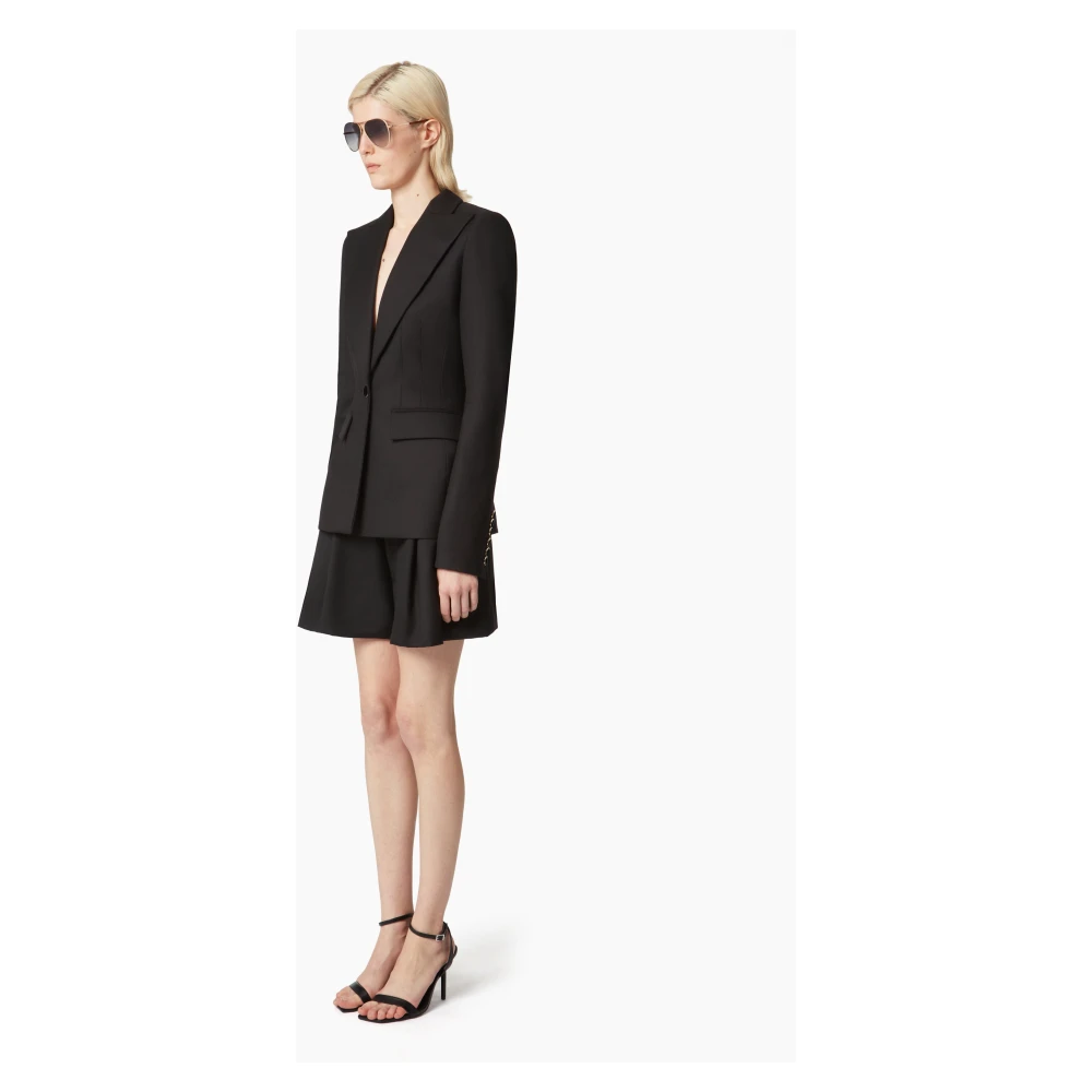 Nina Ricci JAS MET Open Drapering Black Dames