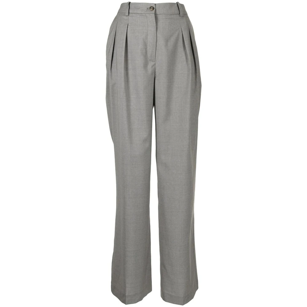 Loulou Studio Casual Denim Broek voor Dagelijks Gebruik Gray Dames