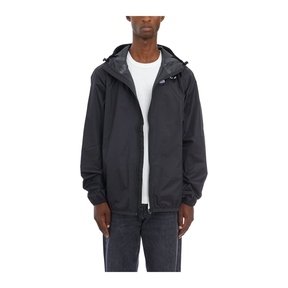 Comme des Garçons Play Capuchonjas Waterdicht Lichtgewicht Black Heren