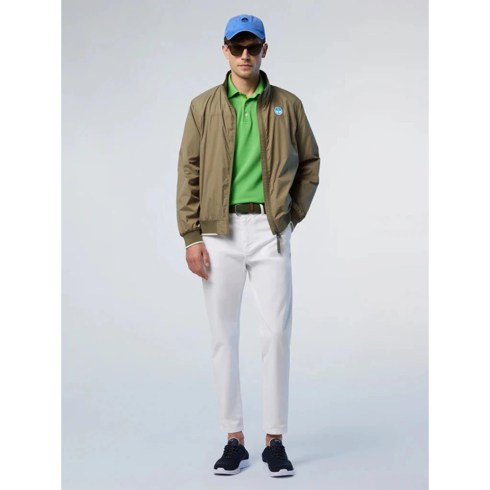 North Sails Men's Green Bomber Jackets, M, Sailor Jacket 2.0