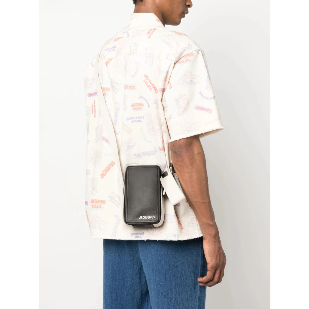 Jacquemus Verticale Touw Tas Black Heren