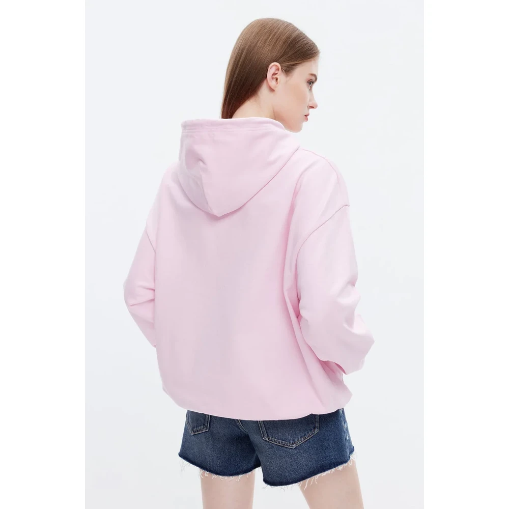 Miss Sixty Bored Ape Hoodie in lichtroze Pink Dames