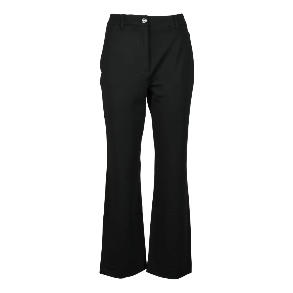 Guess Elegante Viscose Blend Spandex Broek Black Dames