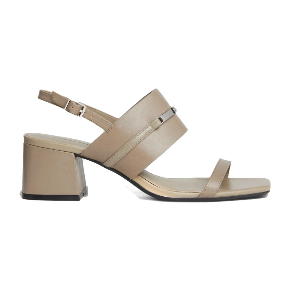 Calvin Klein Women's Gray Flat Sandal