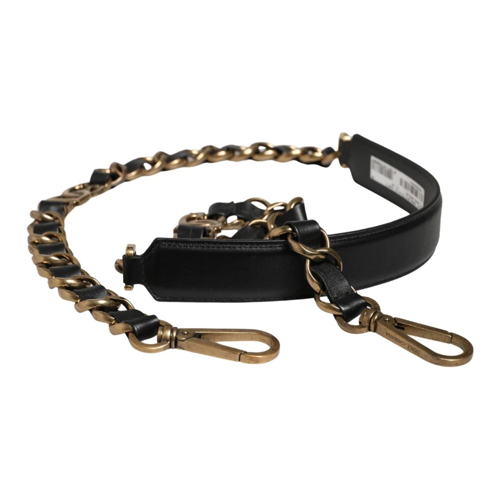 Dolce & Gabbana Mujer Negro - Correa Bandolera - Bags - One Size - Correa Bandolera