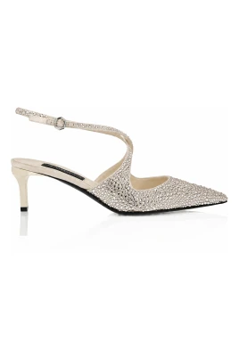 Strass Slingback Pumps