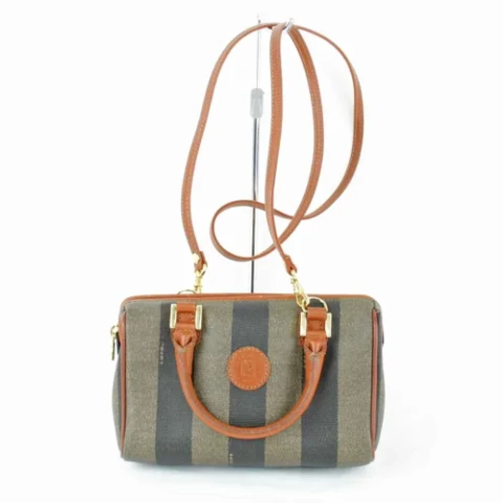 Fendi Vintage Pre-owned Fabric fendi-bags Gray Dames