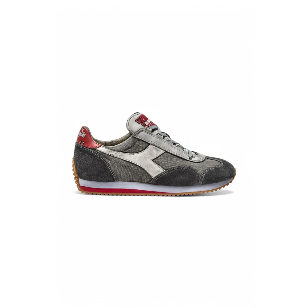 Diadora Stone Washed Heritage Sneakers Heren Schoenen Grijs