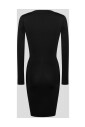 zwart-viscose-decollete-jurk