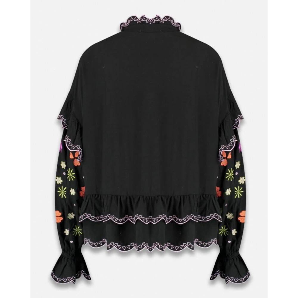 Harper & Yve Lange mouw blouse Joan-Ls Black Dames