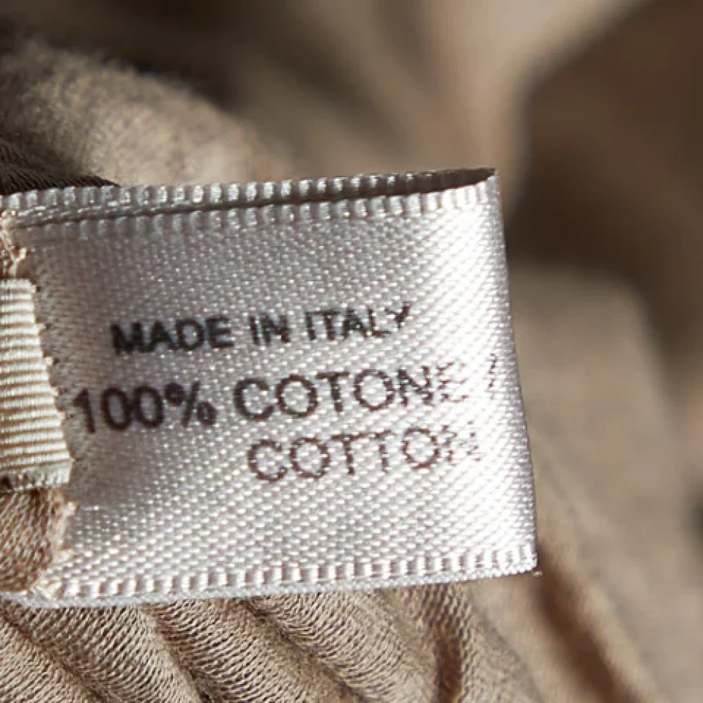 Bottega Veneta Vintage Pre-owned Cotton tops Brown Dames