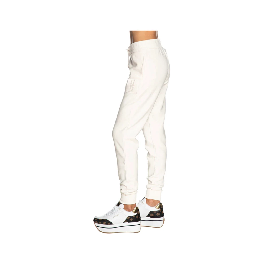 Armani Exchange Stijlvolle Broeken voor Mannen White Dames