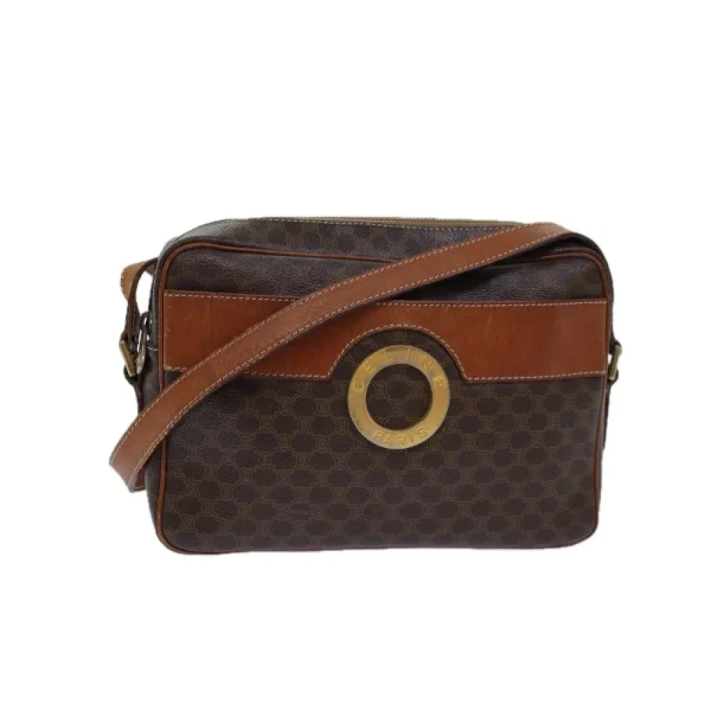 Celine Vintage Pre-owned Fabric celine-bags Brown Dames