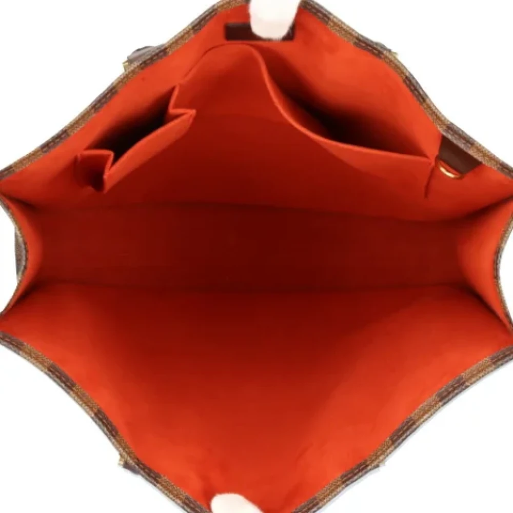 Louis Vuitton Vintage Pre-owned Canvas handbags Brown Dames