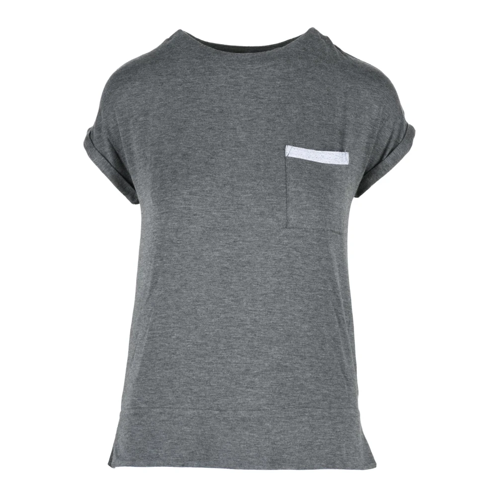 Eleventy - Tops > T-Shirts - Gray - Eleventy - Modalova