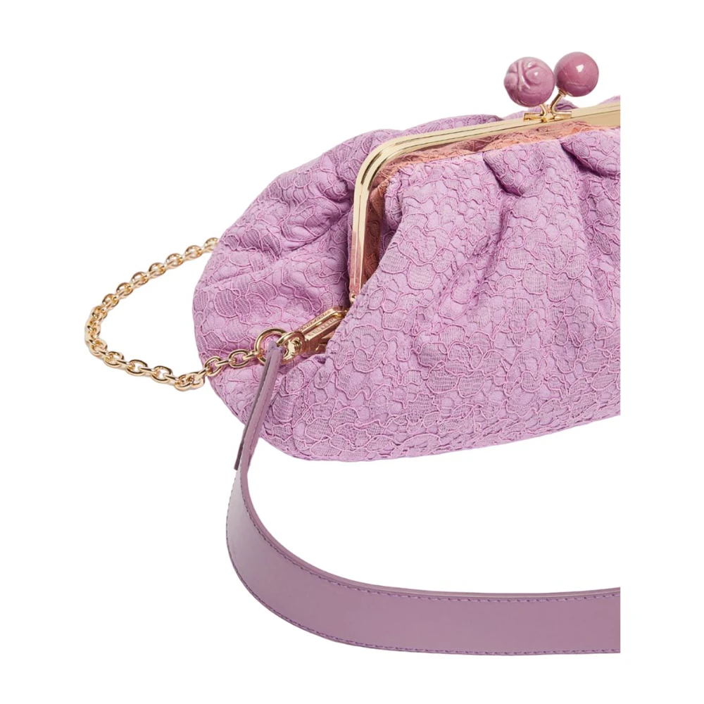Max Mara Weekend Stijlvolle Clutch Tas voor Vrouwen Purple Dames