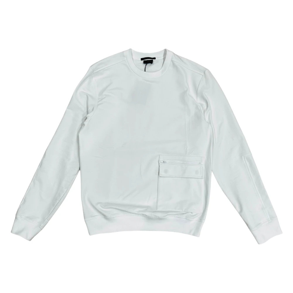 PAUL & SHARK Witte Katoenmix Regular Fit Sweatshirt White Heren
