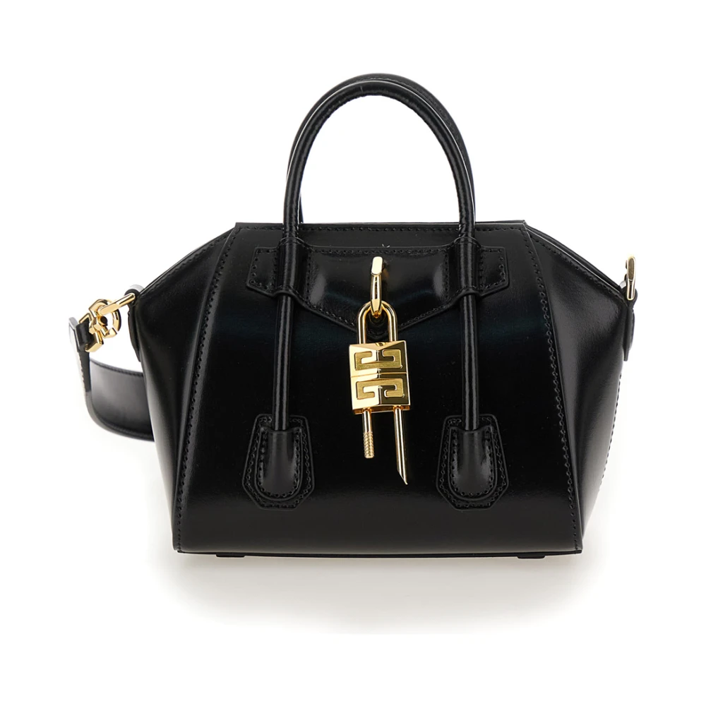 Givenchy Antigona Toy Lock Crossbody Tas Black Dames
