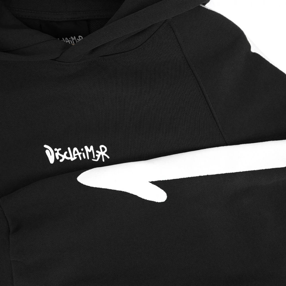 Disclaimer Hoodie Black Heren