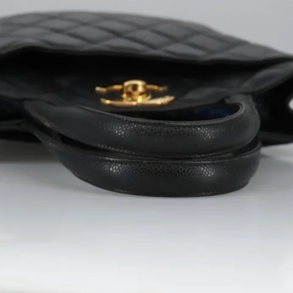 Chanel Vintage Pre-owned Leather chanel-bags Black Dames