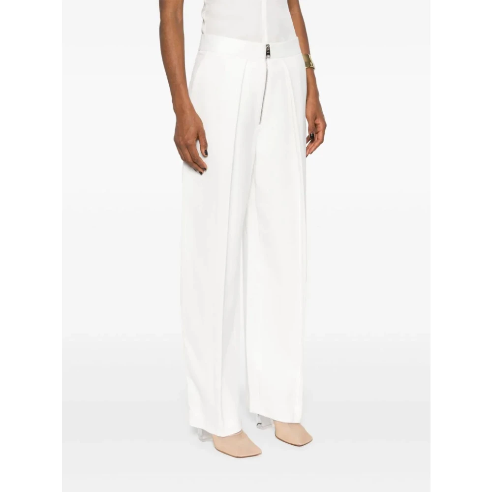 Khaite Krijt Marine Pant White Dames