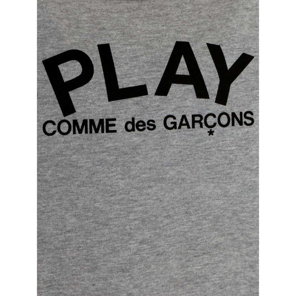 Comme des Garçons Play T-Shirts Gray Heren