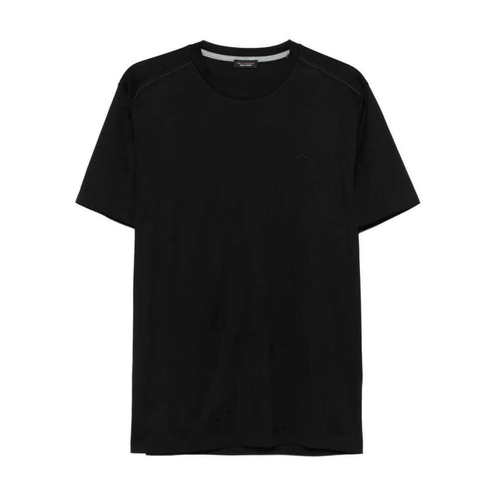 Paul & Shark Men's Black T-Shirts, Xl, Knitted Cotton T-Shirt