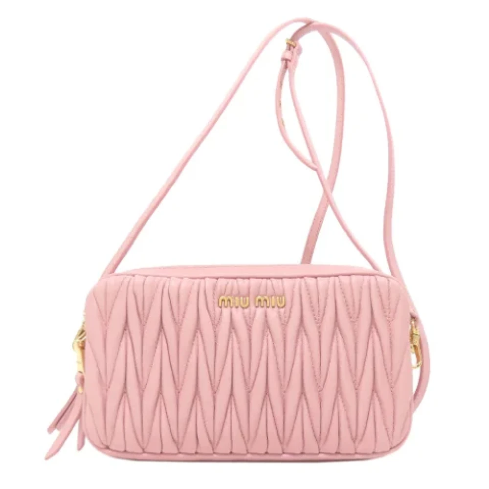 Pre-owned > Pre-owned Bags > Pre-owned Cross Body Bags - - Miu Miu Pre-owned - Modalova
