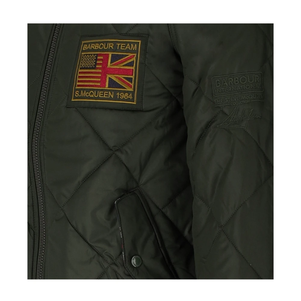Barbour Groene Merchant Bomberjack Green Heren