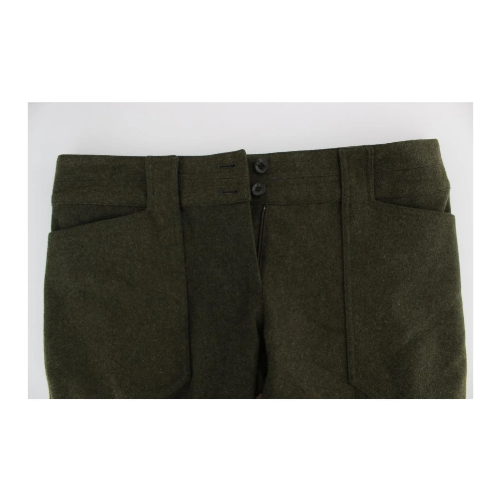 Ermanno Scervino Groene Cargo Broek voor Vrouwen Green Dames