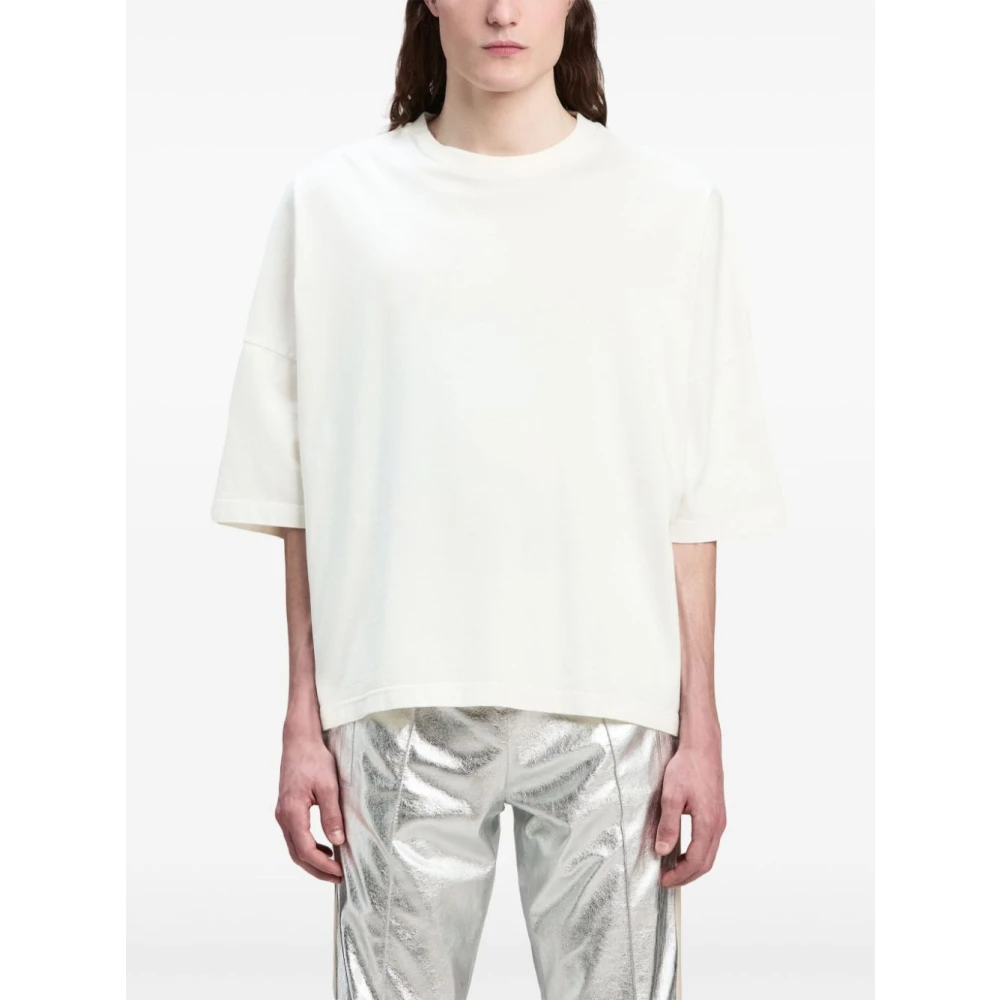 Palm Angels Witte T-shirts en Polos White Heren